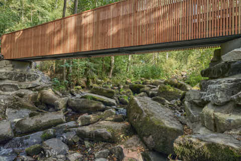 Gemeinde Waldkirchen Landkreis Freyung-Grafenau Saußbachklamm (Dirschl Johann) Deutschland FRG